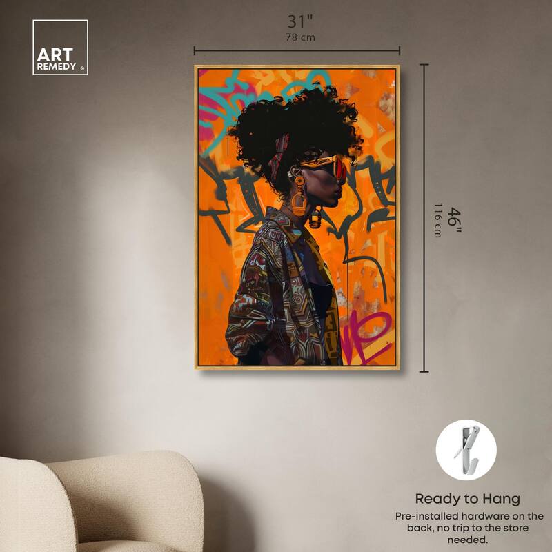 Street Wear Canvas by Art Remedy