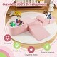 preview thumbnail 5 of 5, 5 PCS Soft Foam Climbing Blocks Washable Playground Set w/Ball Pit