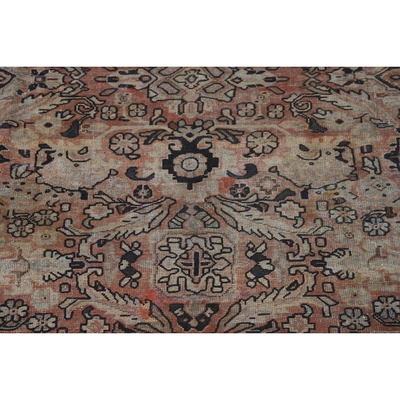 Mahal Persian Antique Area Rug Handmade Wool Carpet - 7'5"x 10'7"