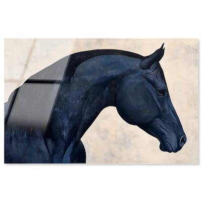 Blue Horse II Acrylic by Art Remedy, Ready to Hang