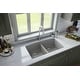 preview thumbnail 2 of 50, Karran Undermount Quartz Double Bowl Kitchen Sink