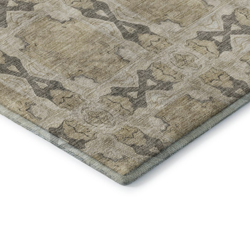 Premium Washable Super Soft Boho Medallions Mayfield Rug