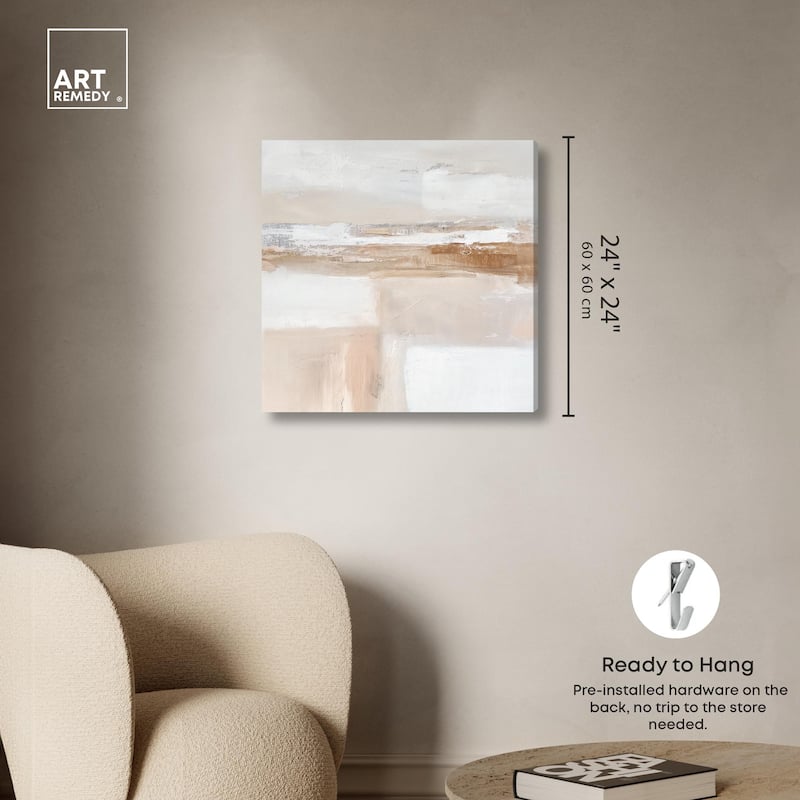 Sediment Planes II Canvas by Art Remedy, Gallery Wrapped