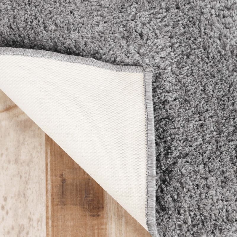 Superior California Shag Solid Plush Non-Slip Indoor Runner or Area Rug