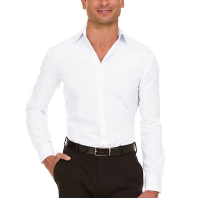 Nautica Men's Solid Dress Shirt