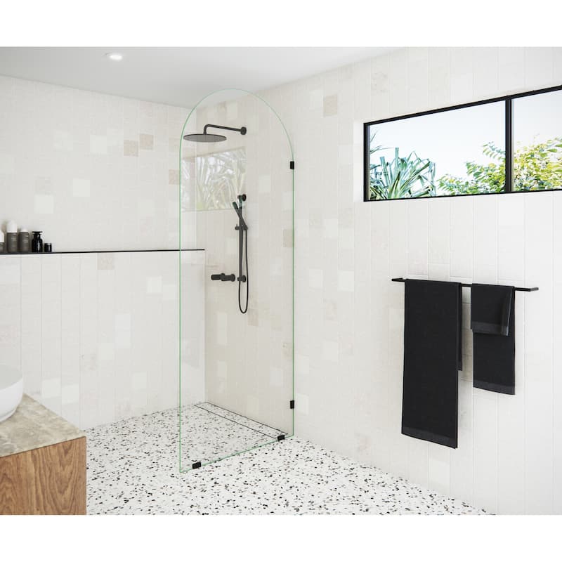 Glass Warehouse ARC-SF-34 Venus 86-3/4" High x 34" Wide Shower Screen