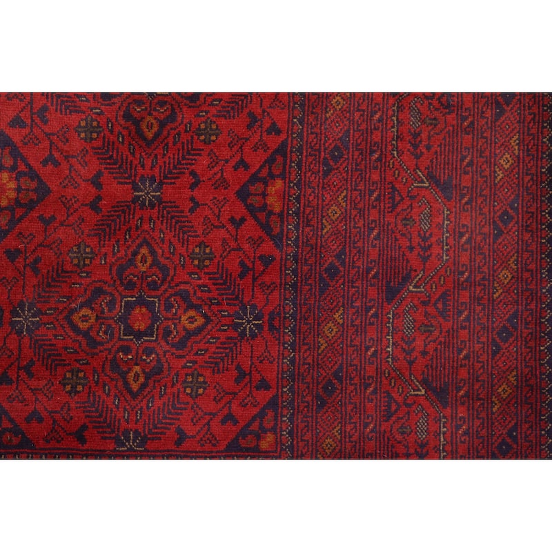 Southwestern Biljik Khal Mohammadi Kataleya Red/Blue Rug - 6'7'' x 9'8''