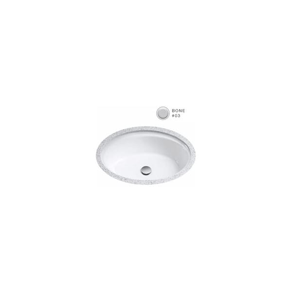 slide 2 of 2, TOTO Dartmouth 17-1/4" Undermount Bathroom Sink with Overflow