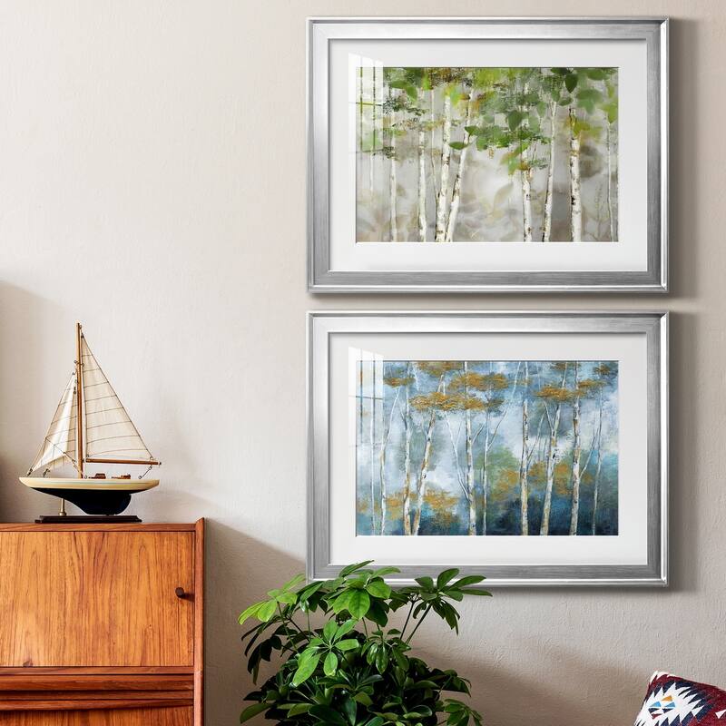 Evergreen Forest Premium Framed Print - Ready to Hang