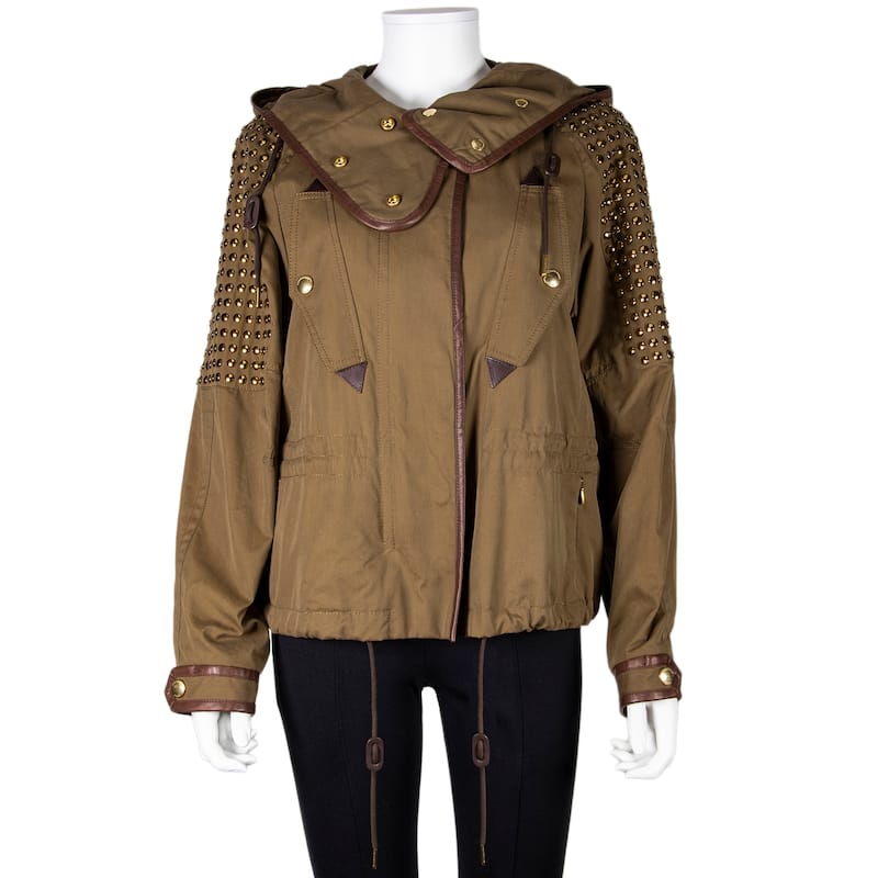 Burberry Brit Studded Utility Jacket - 6 - 6