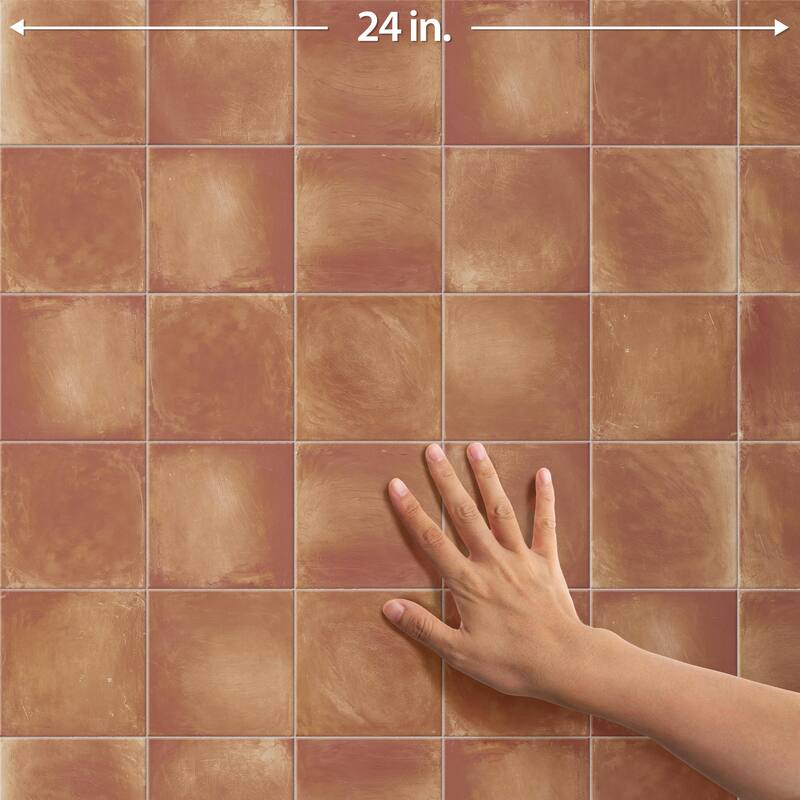 Merola Tile Sentier des Ocres 4-1/2" x 4-1/2" Porcelain Floor and Wall Tile