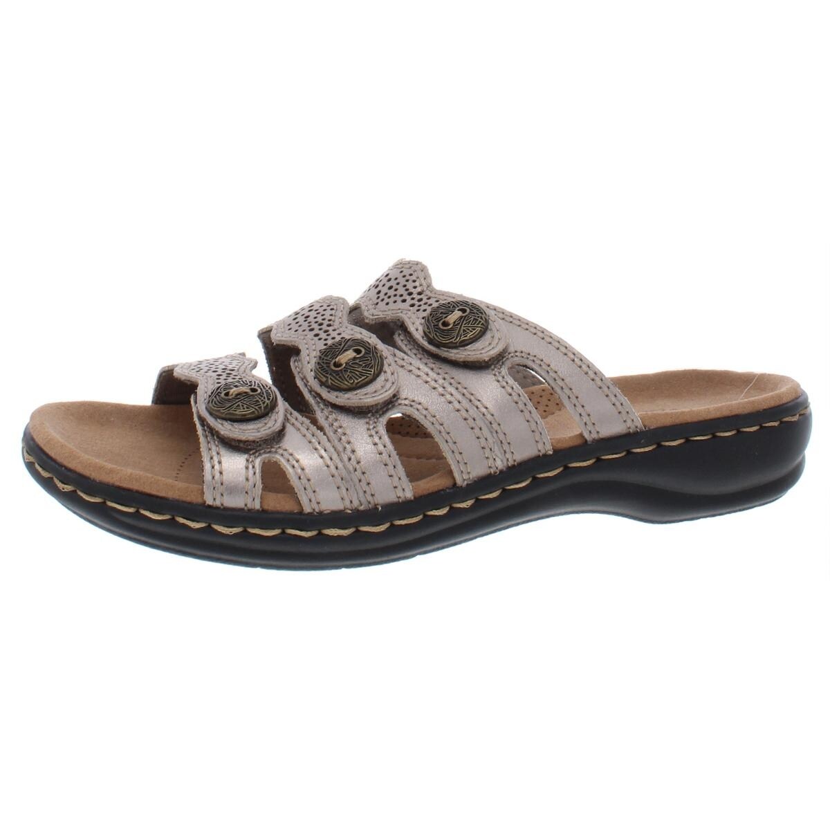 clarks leisa grace slide sandals