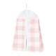 preview thumbnail 5 of 4, Pink Buffalo Plaid Check Girl 4-piece Nursery Crib Bedding Set - Blush and White Shabby Chic Woodland Rustic Country Farmhouse