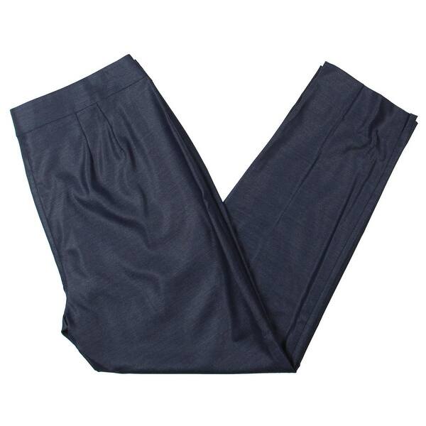 Shop St John Womens Emma Pants Wool Blend Stretch Free Shipping