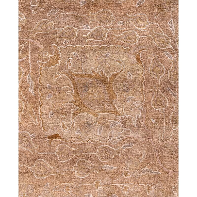 Overdyed One-of-a-Kind Hand-Knotted Area Rug - Beige - 9' 2" x 12' 2"