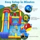preview thumbnail 6 of 8, Gymax Inflatable Water Slide 7-in-1 Outdoor Bounce House w/ Dual