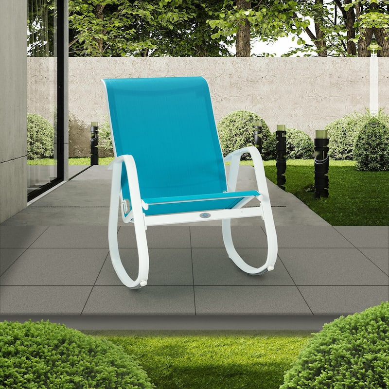 Kozyard Outdoor Contemporary Patio Rocking Sling Chair