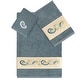 preview thumbnail 31 of 63, Authentic Hotel and Spa Turkish Cotton Mackenzie 3PC Towel Set Teal