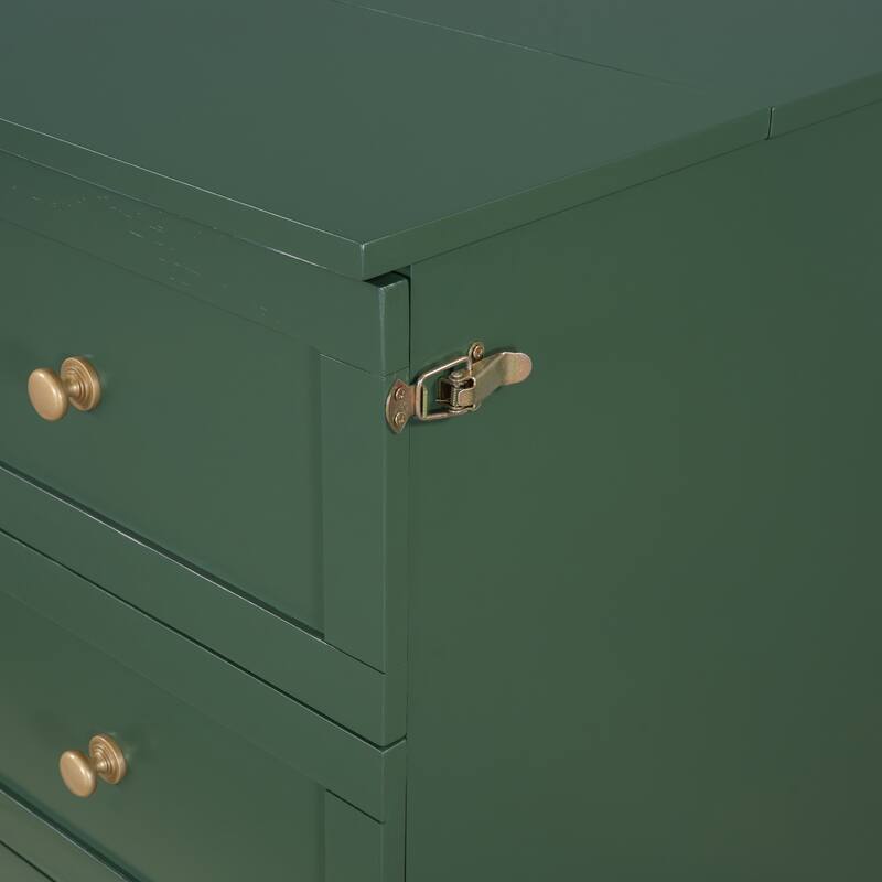 Murphy Bed with Versatile Storage & Large Drawers