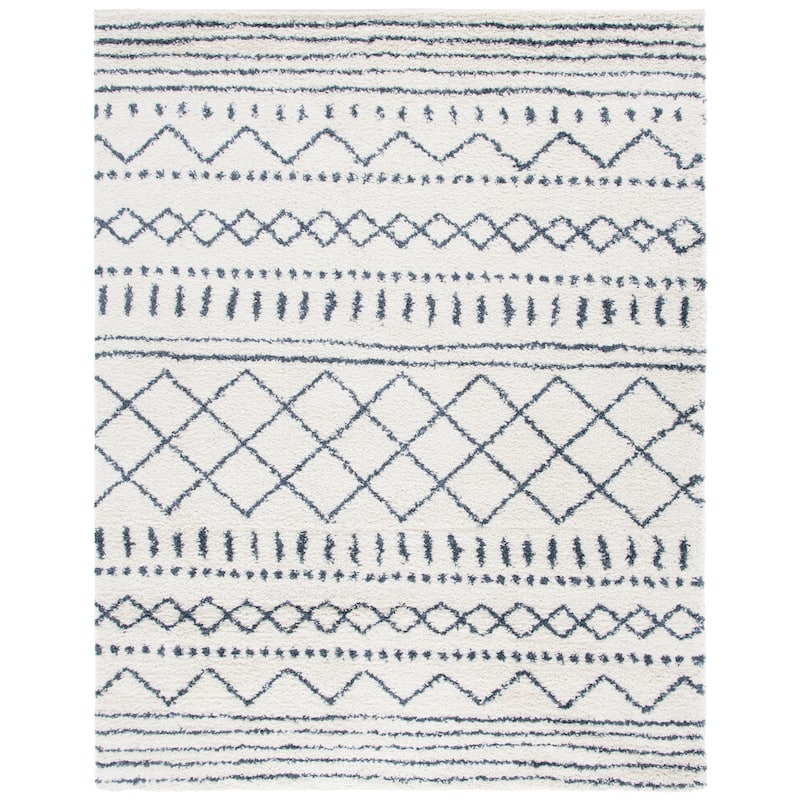 SAFAVIEH Arizona Shag Lotta Moroccan 1.2-inch Thick Rug