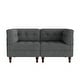 preview thumbnail 9 of 146, Madison Oversized Upholstered Corduroy Modular Sectional Sofa