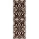 preview thumbnail 104 of 122, Patchway Handmade Classic Floral Wool Area Rug 2'6" x 8' - Dark Brown - Runner