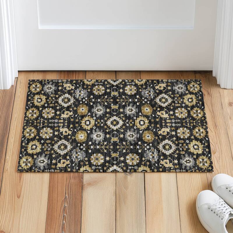Machine Washable Indoor/ Outdoor Global Durango Chantille Rug