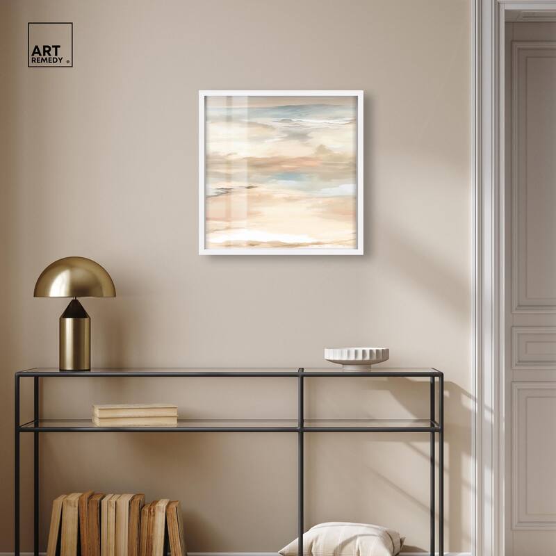 Roseate Skyfall I Shadowbox by Art Remedy