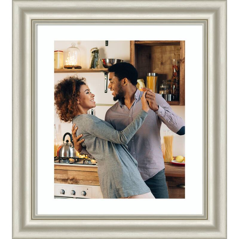 Sophia Picture Frame, Photo Frame - 20x24 Matted to 16x20 - Sophia Silver