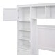 preview thumbnail 50 of 49, Wooden Storage Platform Bed Frame with All-in-One Cabinet & 4 Drawers