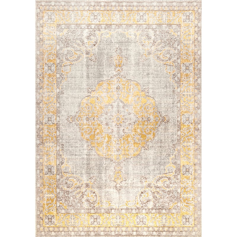 Nuloom Classical Victorian Medallion Area Rug