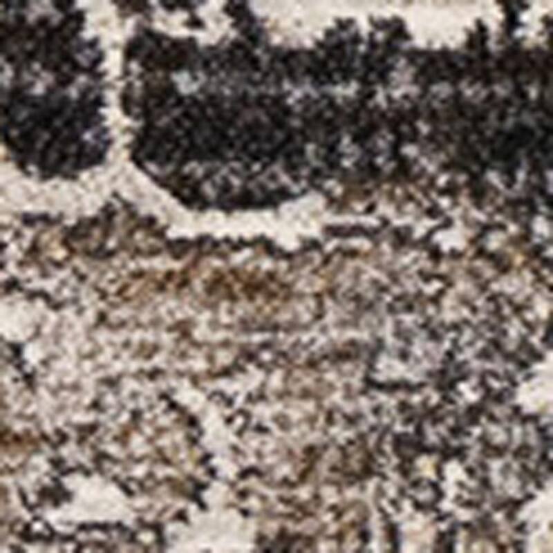 HomeRoots Abstract Modern Rectangle Area Rug - 5' X 8'