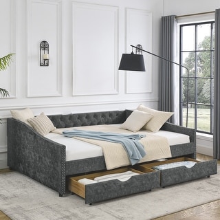 Queen daybed with storage sale