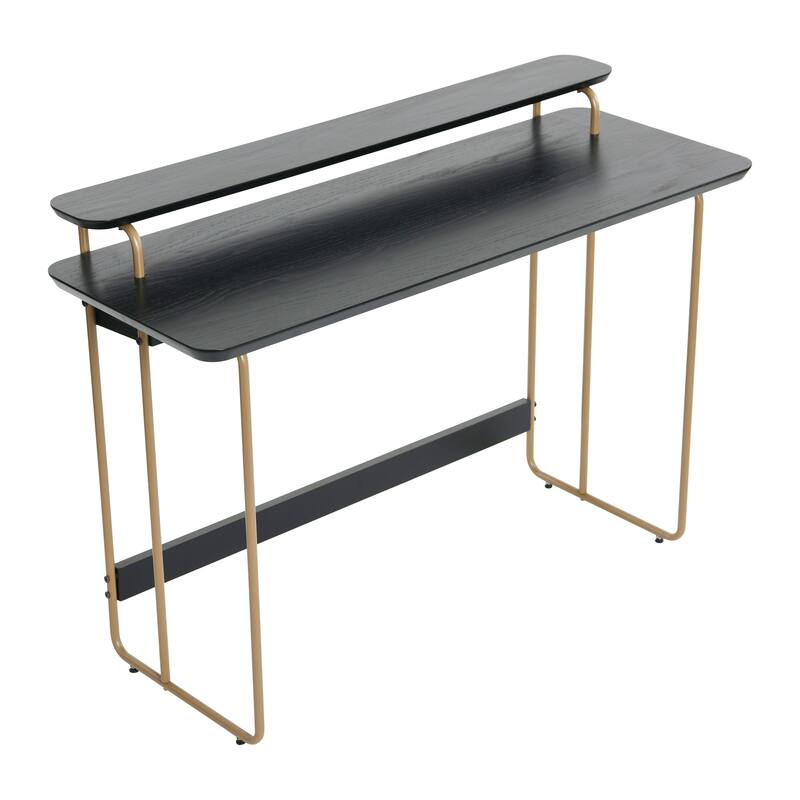 Computer Desk with Wood Veneer