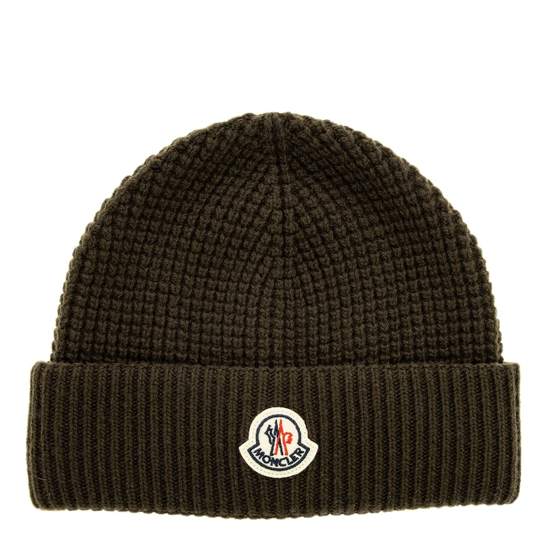 Moncler Waffle Knit Beanie - One Size Fits Most