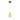 Transitional 1-Light Bronze Single Pendant With A Cream Ceramic Flower