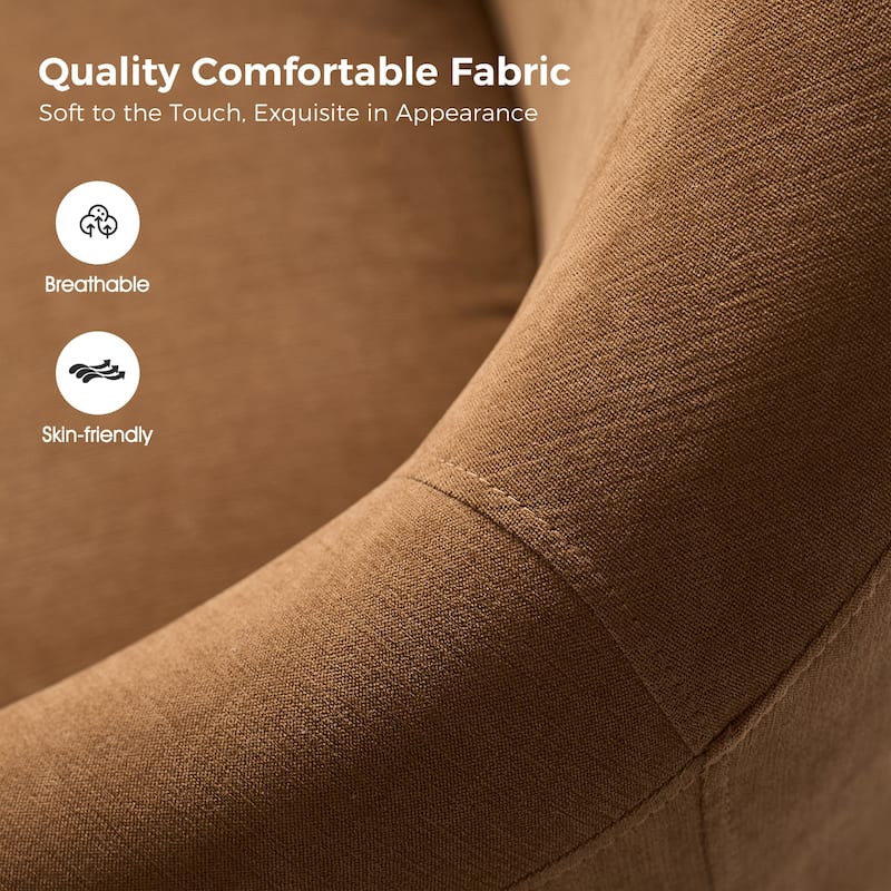 Joseph Modern Boucle Solid Wood Armchair Chair By HULALA HOME