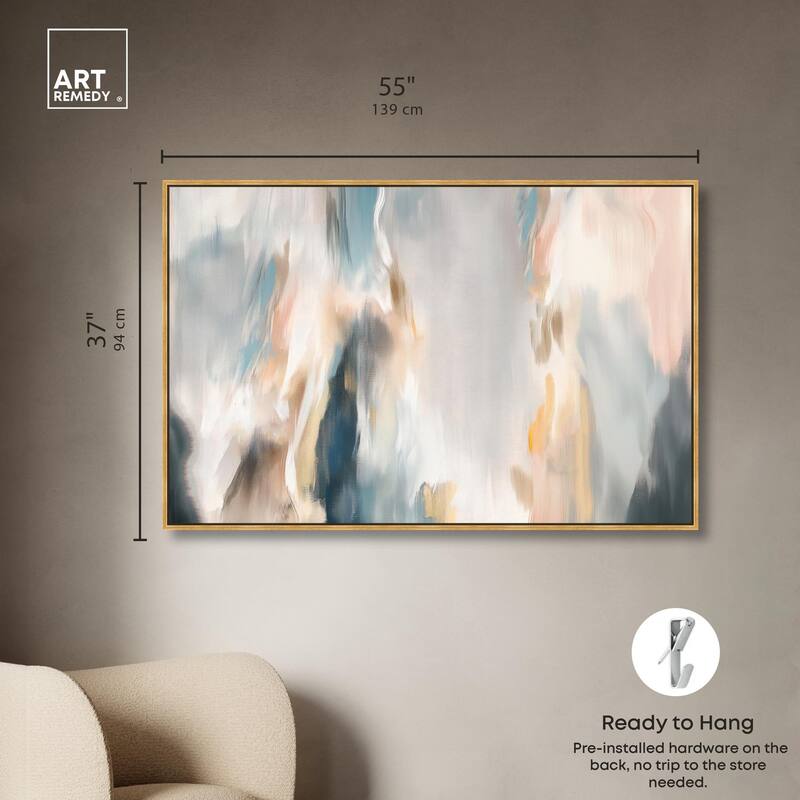 Gilded Gorge III Canvas by Art Remedy