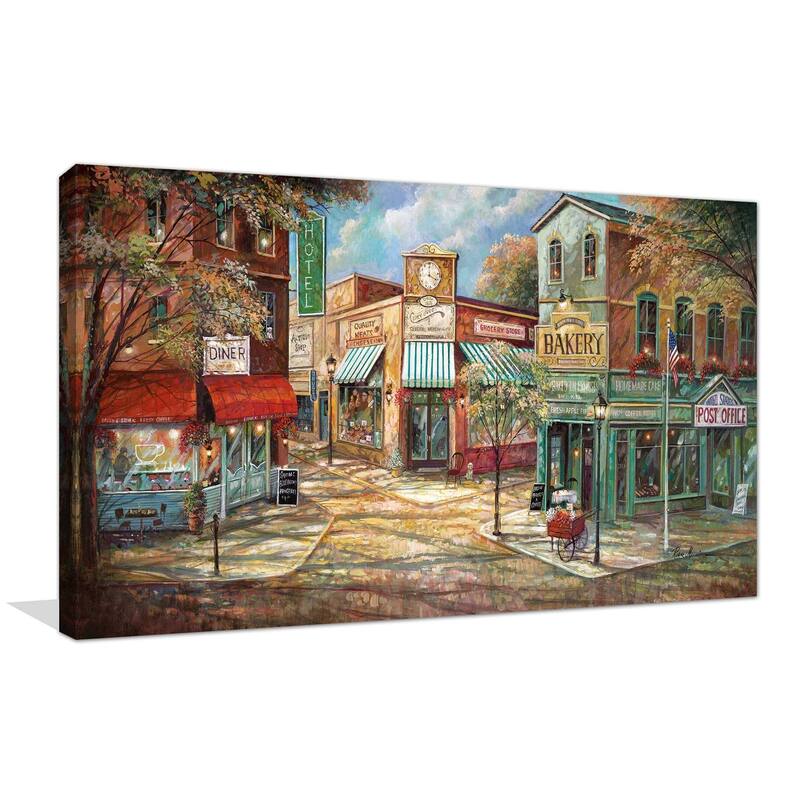 "Good Morning America" by Ruane Manning Print on Canvas