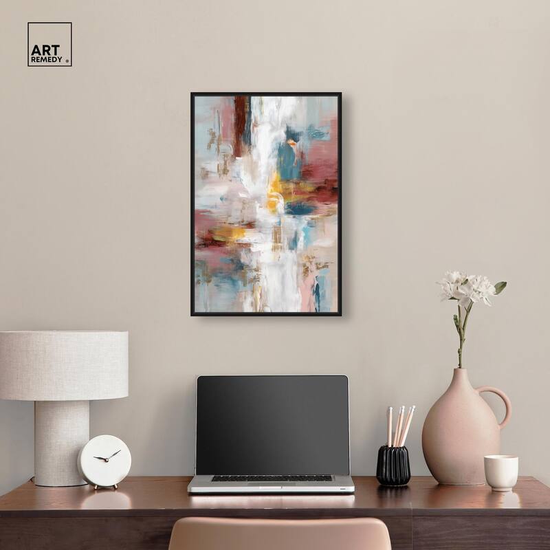 Warmth and cool III Canvas by Art Remedy