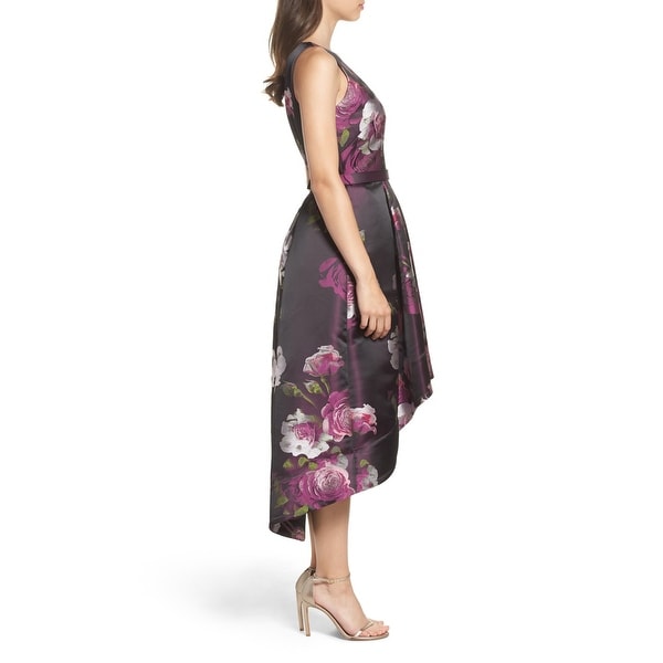 eliza j purple dress