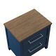 preview thumbnail 10 of 14, Furniture of America Althea Modern Farmhouse 3-Piece Wood Chest and 2 Nightstand Bedroom Set