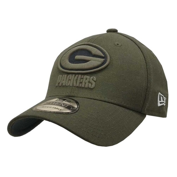 Shop New Era 2018 Nfl Green Bay Packers Salute To Service Baseball Cap 920 Military Overstock 23577492