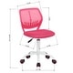 preview thumbnail 71 of 120, Homy Casa Armless Office Task Chair