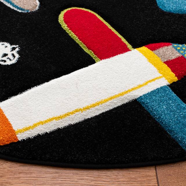 SAFAVIEH Carousel Kids Ardak Airplane Rug