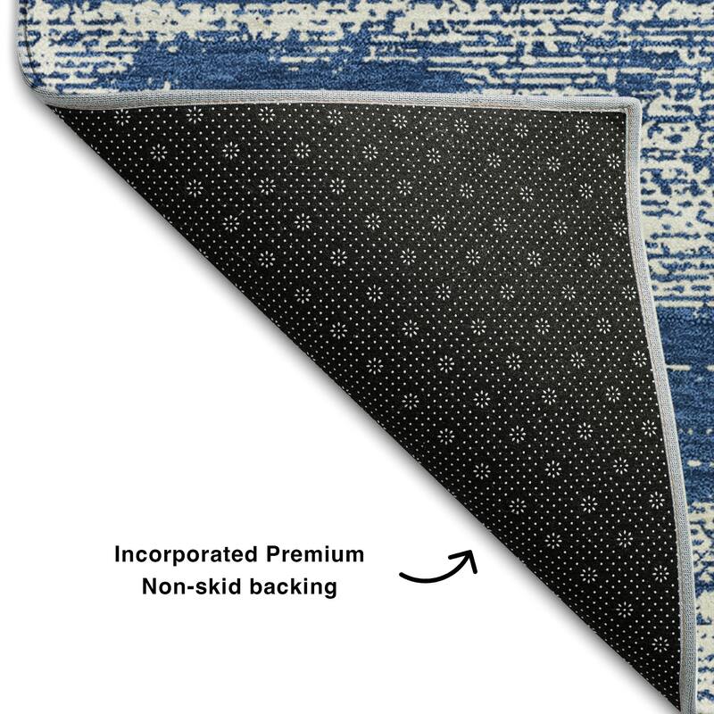 Premium Washable Super Soft Ombre Pixels Mayfield Rug