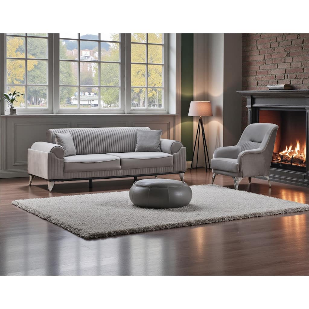 Cloudrest 2 Pieces Living Room Sets 1 Sofa 1 Chair