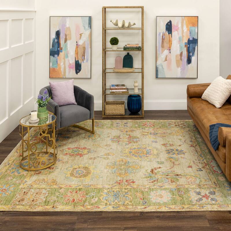 Karastan Mystique Ornamental Hand Knotted Area Rug
