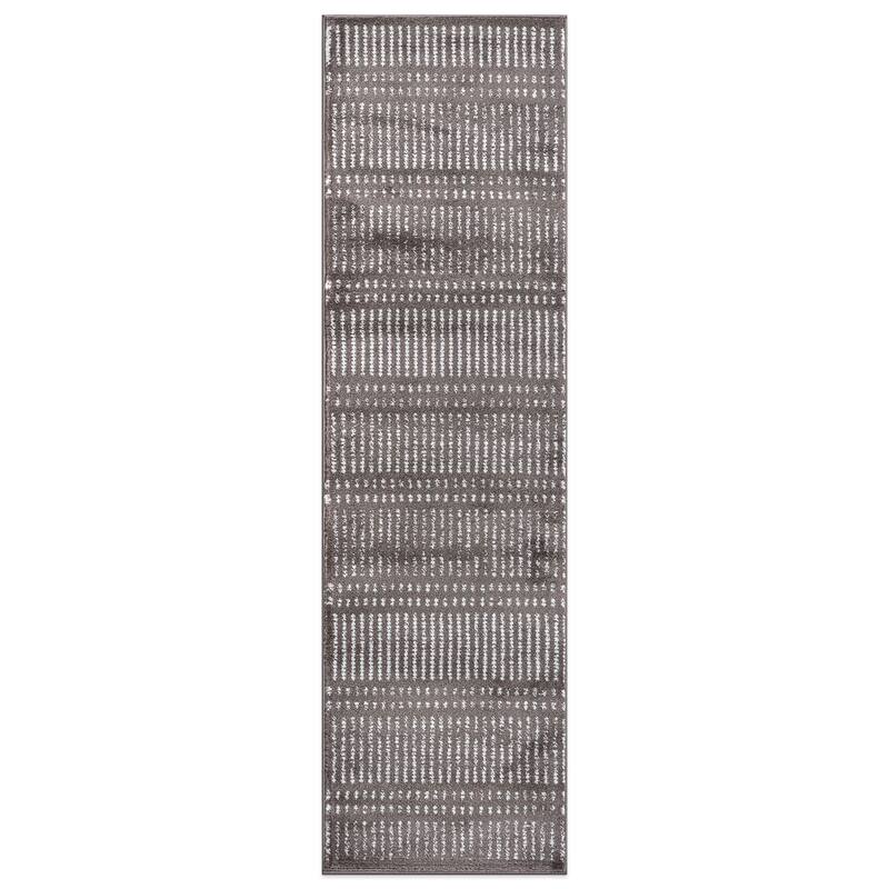 Contemporary Minimalistic Stripe LInes Area Rug