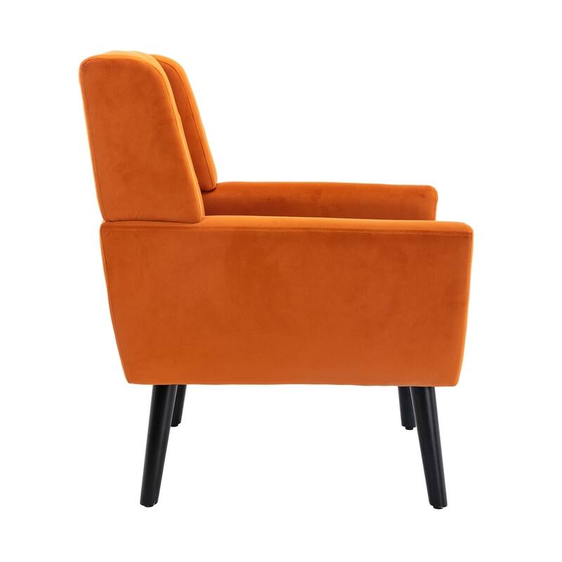 Soft Velvet Ergonomics Accent Chair
